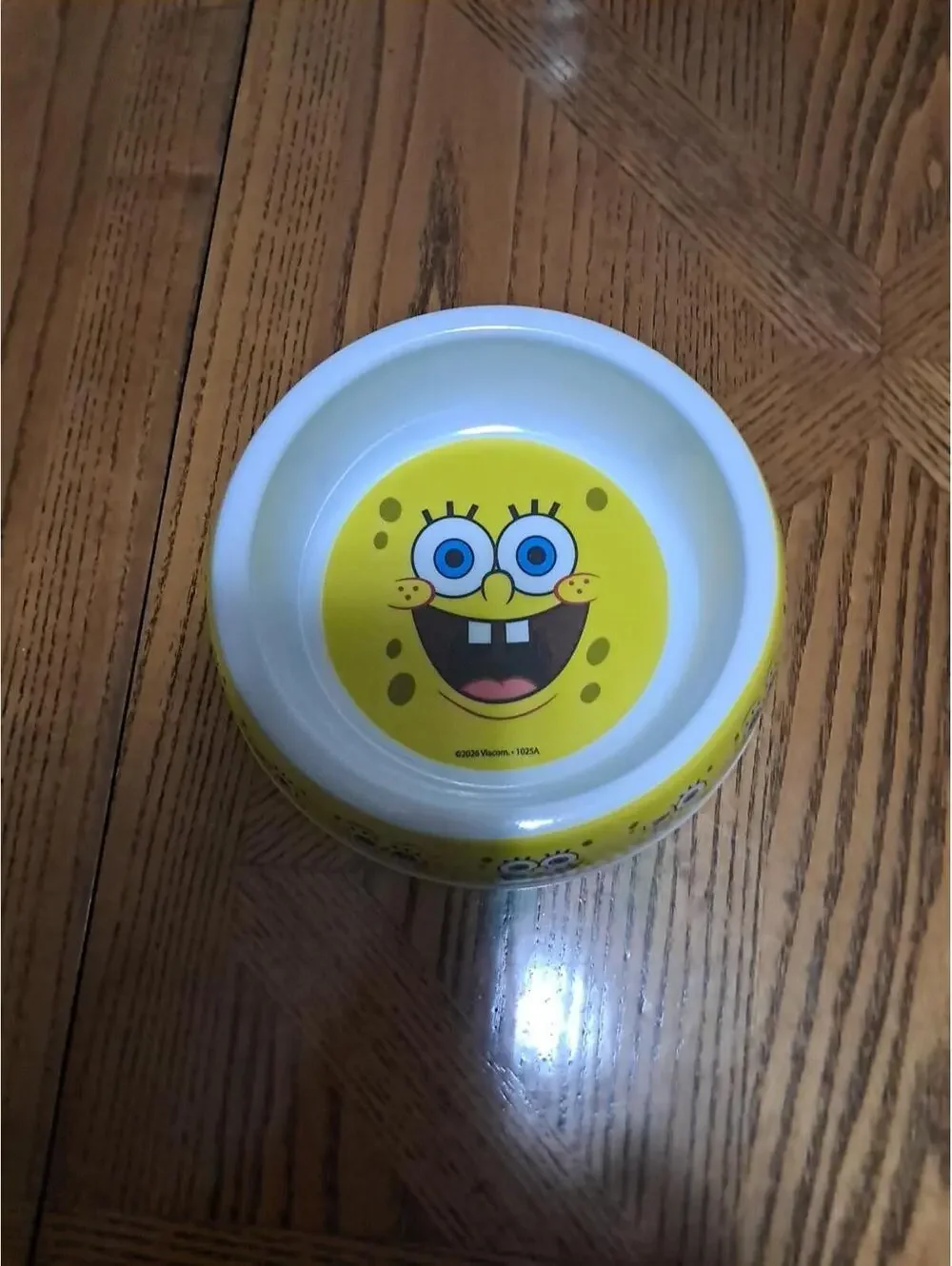 Offical Sponge BOB Pet Bowl Cat Dog Water- Food. Brand New Never Used with Tags